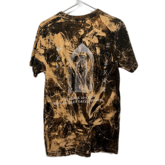 Greta Van Fleet Brown Tie Dye T Shirt Tee Top  Women's Size Medium - Picture 6 of 8